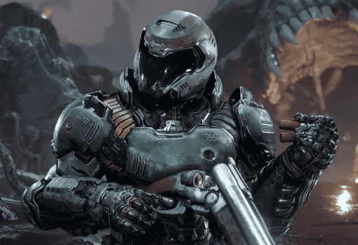 Внутри DOOM Eternal можно пройти две первые части серии